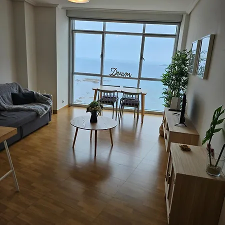 Vivienda Con Increibles Vistas A La Playa De Riazor Apartment A Coruna Exterior photo