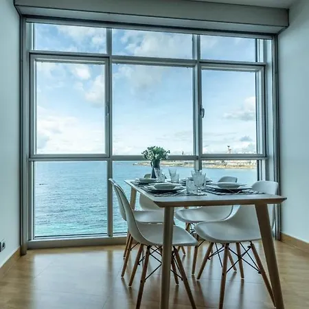 Vivienda Con Increibles Vistas A La Playa De Riazor Apartment A Coruna Exterior photo