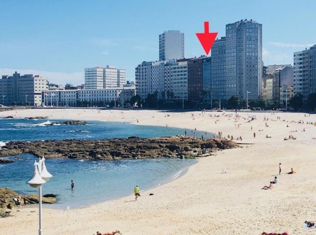 Apartment Vivienda Con Increibles Vistas A La Playa De Riazor A Coruna
